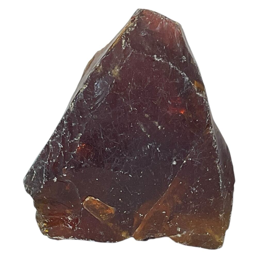 Amber Translucent Art Glass Cullet Slag‎ Glass #5XL101